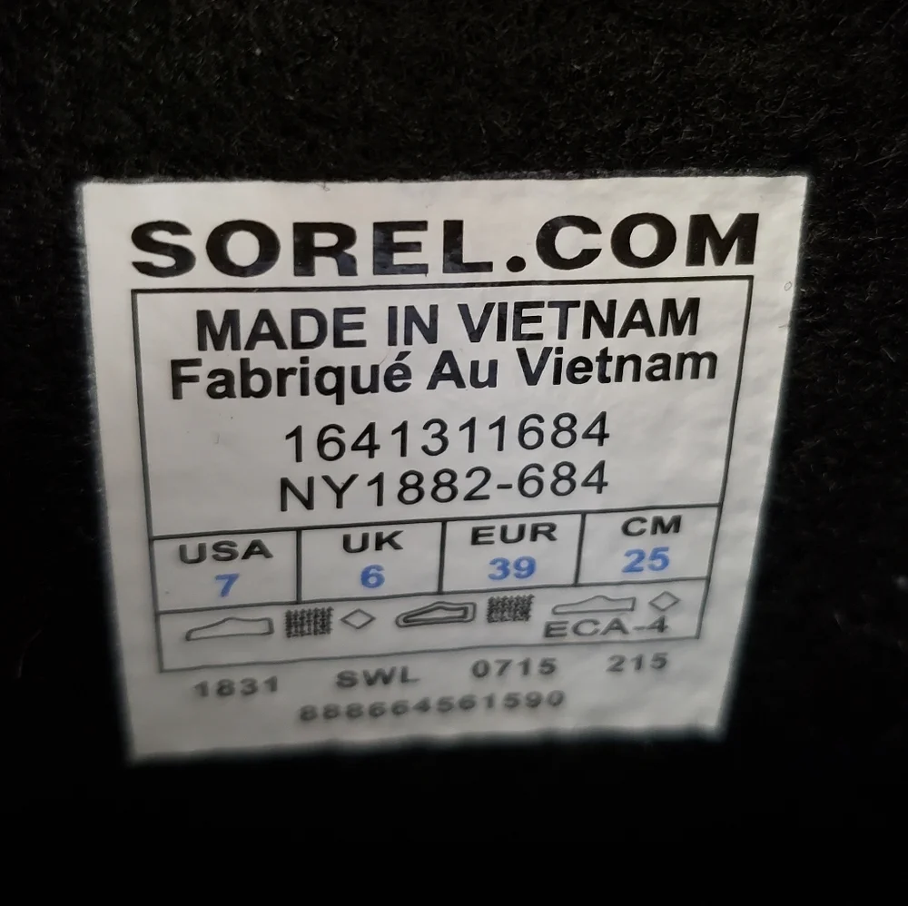 Sorel Youth Waterproof Pink Snow  Winter Boots  Sz 7